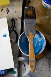 Dans l'atelier