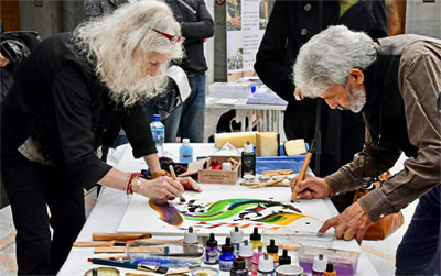 Shinta Zenker et Abderrazak Hamouda